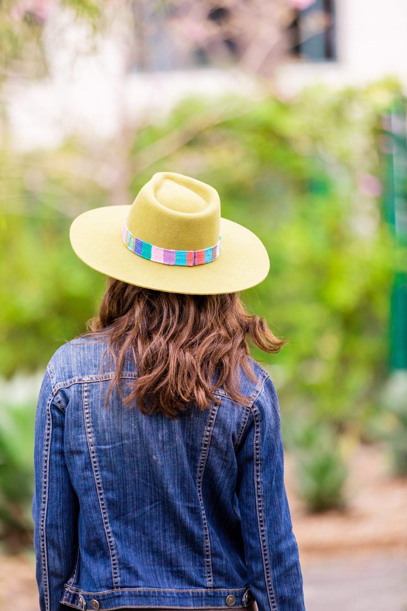 Meadow Green Alpaca Wool Blend Western Ranch Hat