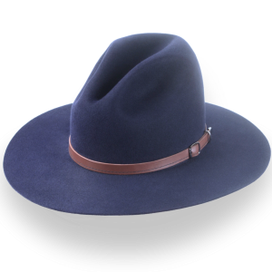 Traditional Structured Brim Western Hat