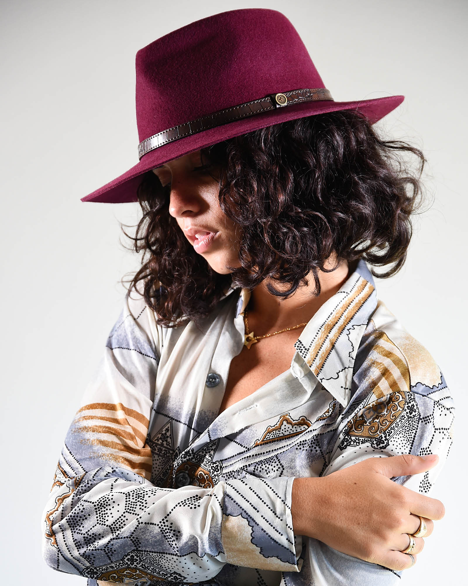 Refined Wine Classic Felt Hat - Image 6