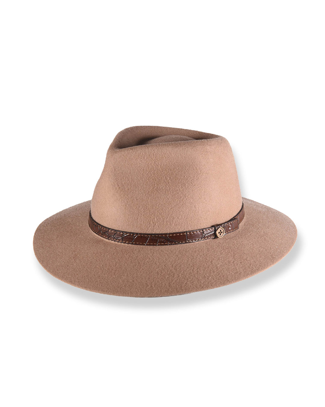 Lightweight Tan Classic Felt Hat