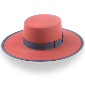Versatile Fur Felt Flat Crown Western Hat