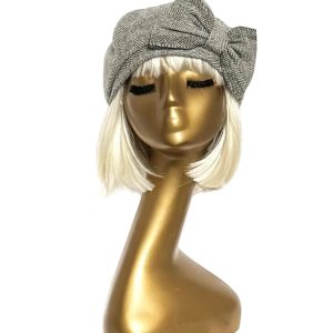 Beret Bow with Comfortable Elastic Band