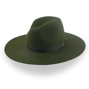 Relaxed Fur Felt Wide Brim Western Hat