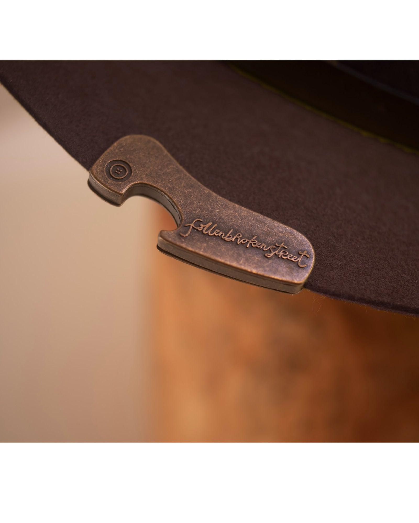Clean Chocolate Classic Felt Hat - Image 2
