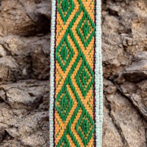 Branch Pattern Connection Woven Wool Hat Band