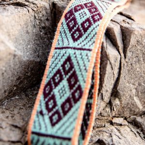 Diamond Vitality Woven Wool Hat Band