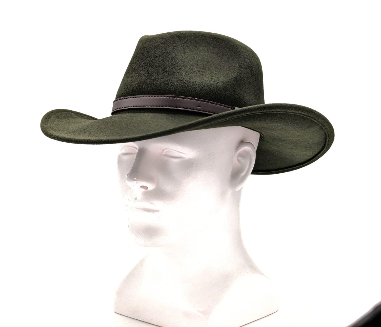 Crushable Wool Felt Cowboy Hat: Western Style with Packable Shape - Image 3