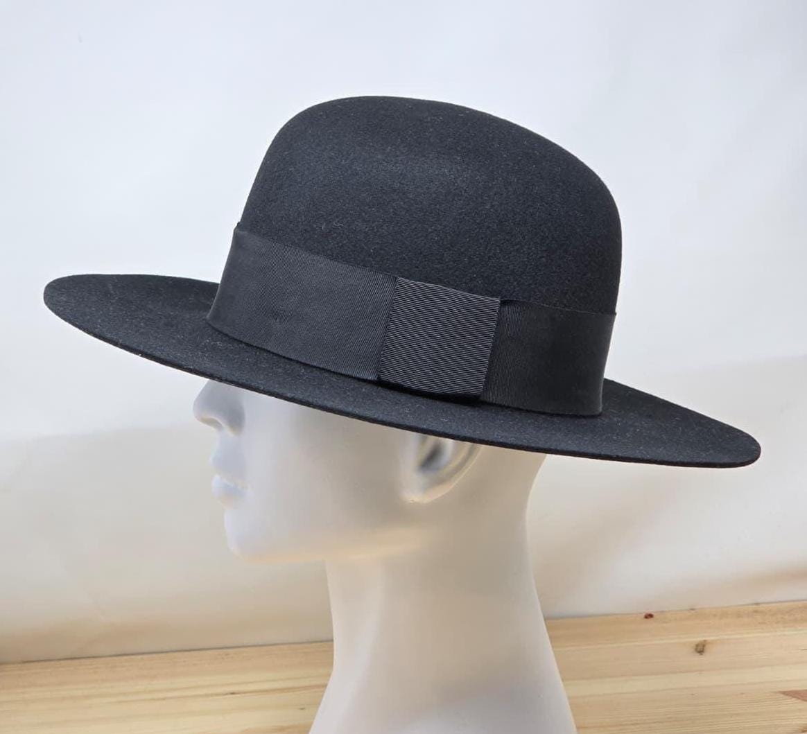 Wool Bolero Hat: Wide Brim Western Style with Structured Crown - Image 3