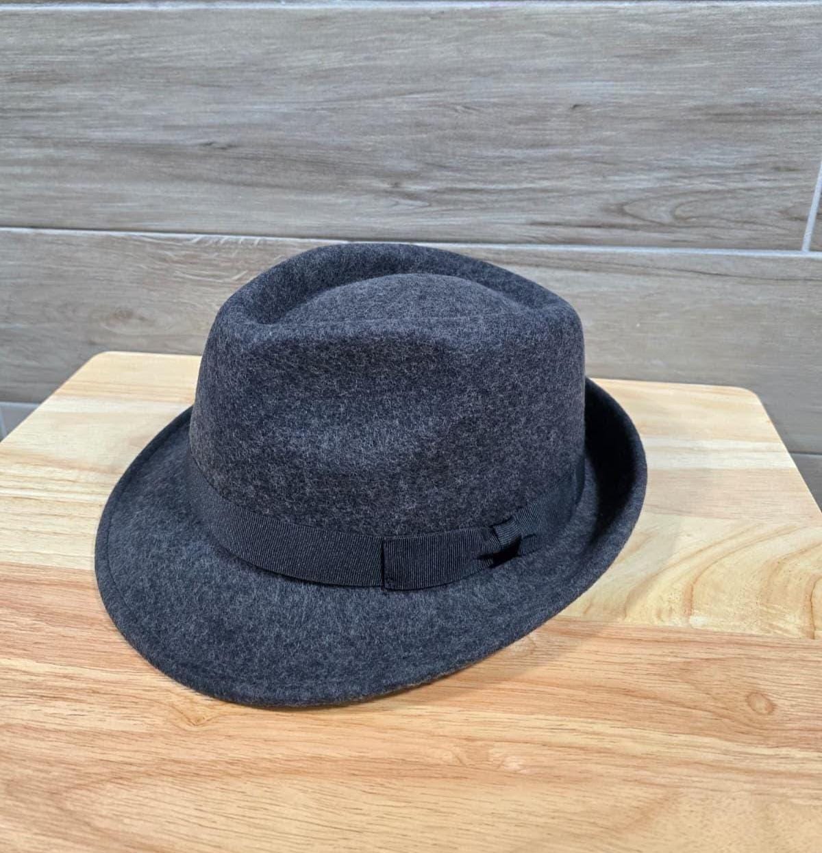 Wool Trilby Hat: Crushable Wide Brim with Grosgrain Band - Image 9