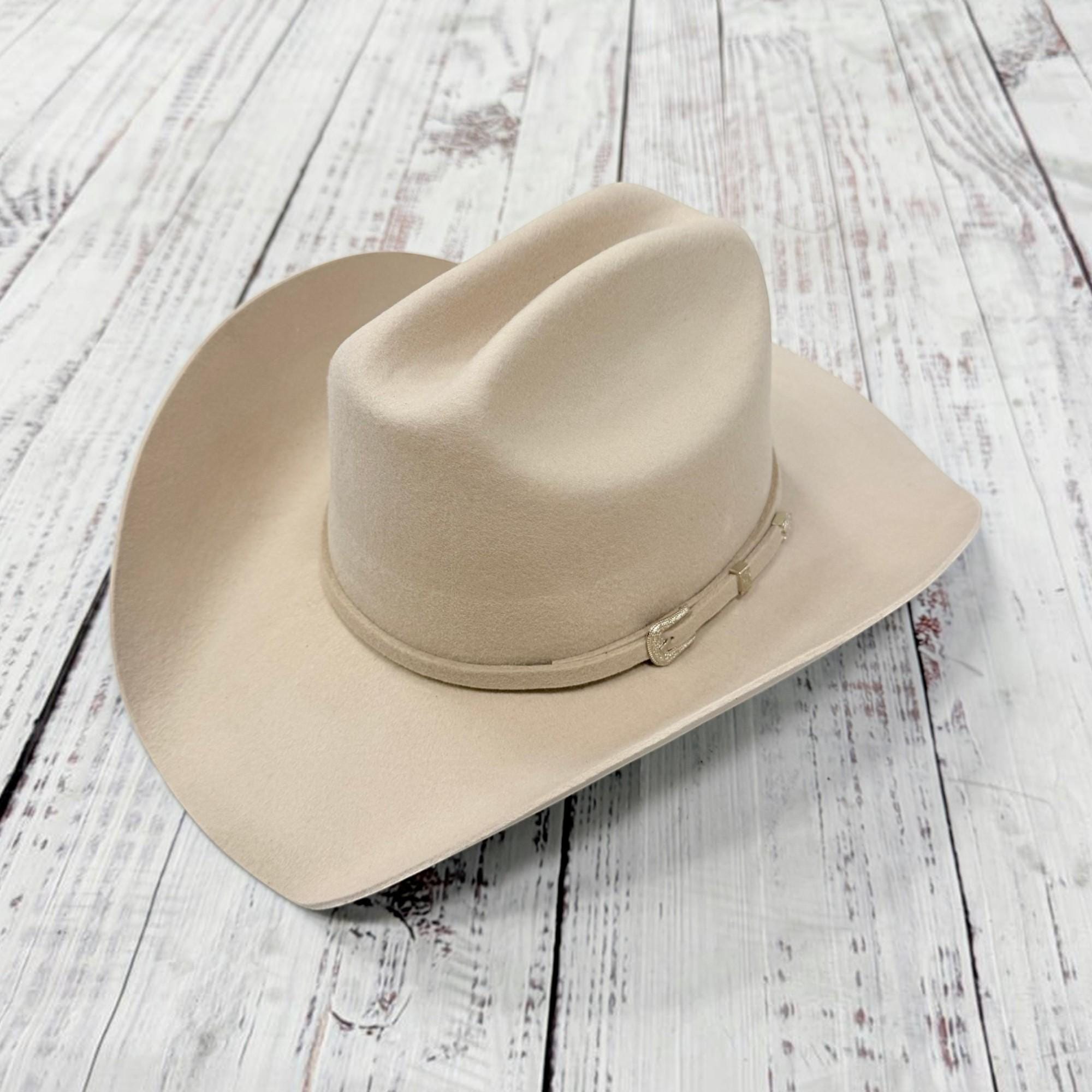 Wool Cattleman Cowboy Hat with Western Buckle - Image 3