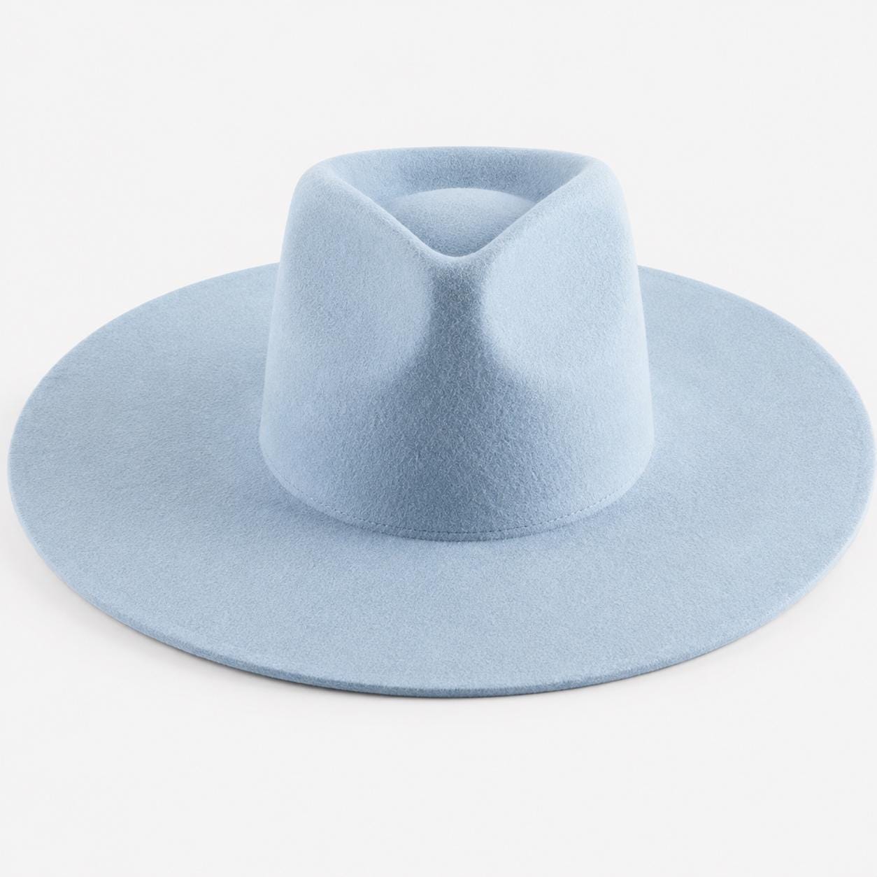 Wool Rancher Hat: Teardrop Crown Cowboy Hat, Adjustable Fit - Image 9
