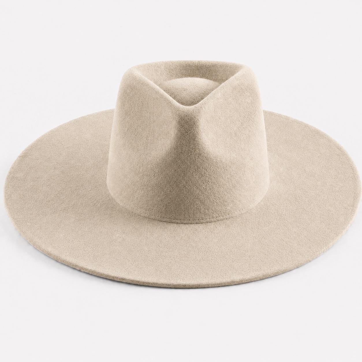 Wool Rancher Hat: Teardrop Crown Cowboy Hat, Adjustable Fit - Image 6