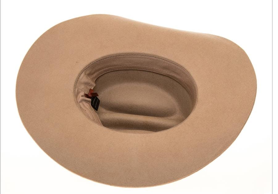 Wool Cattleman Cowboy Hat with Western Buckle - Image 8