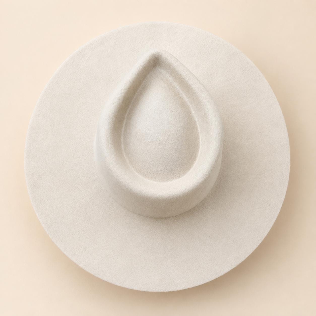 Wool Rancher Hat: Teardrop Crown Cowboy Hat, Adjustable Fit - Image 11