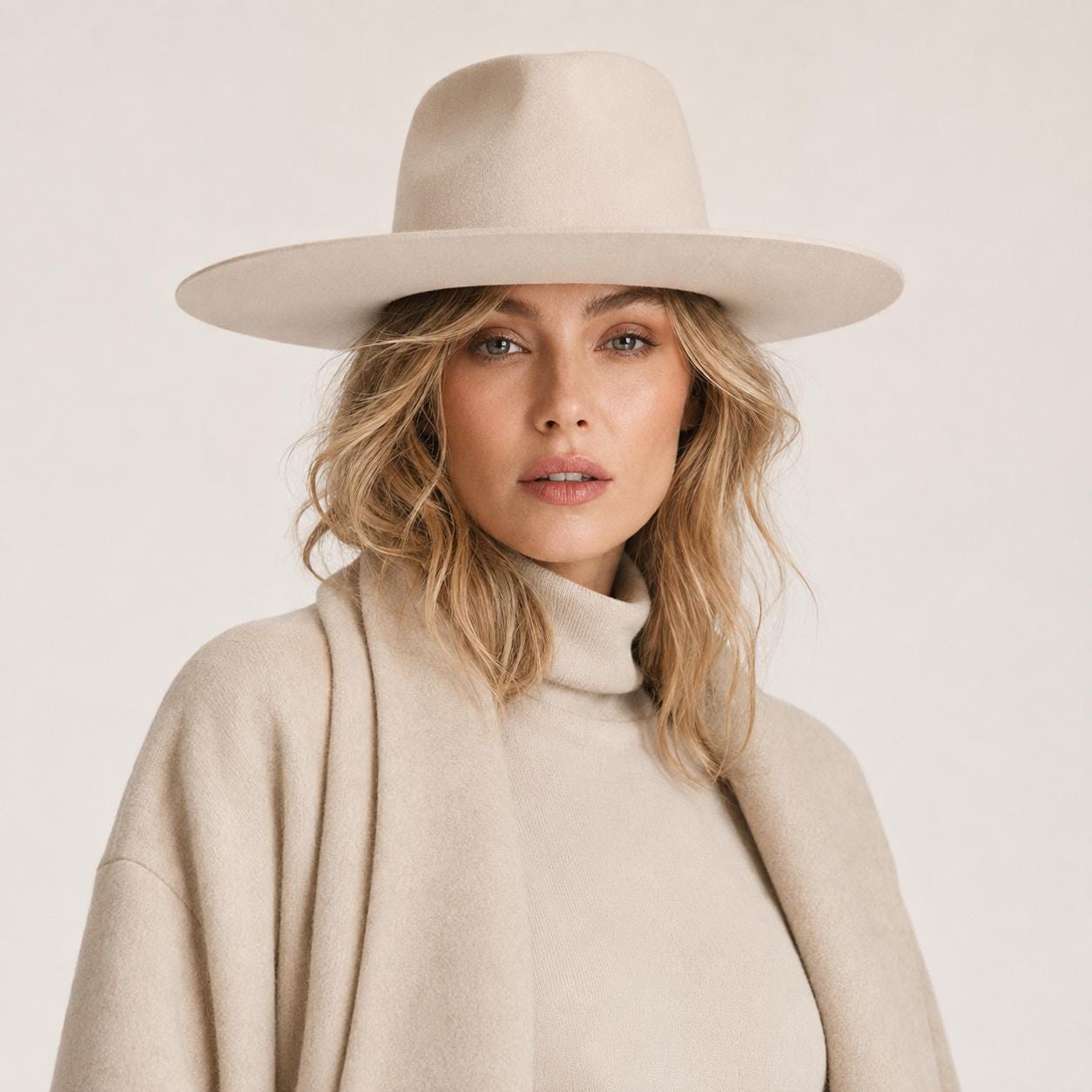Wool Rancher Hat: Teardrop Crown Cowboy Hat, Adjustable Fit - Image 4