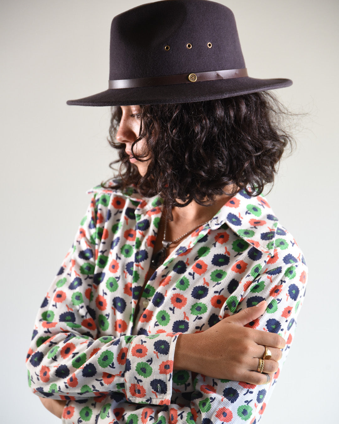 Clean Chocolate Classic Felt Hat - Image 3